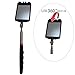 HARDK Telescoping Inspection Mechanics Mirror LED Lighted Flexible 360 Swivel Inspection