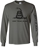 Charcoal Don't Tread On Me Longsleeve T-Shirt