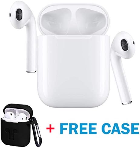 i500 Bluetooth Headphones Bluetooth 5.0 Wireless Earbuds 3D Stereo Touch-Control Headsets Pop-ups Pairing 24H Playtime Fast Charging Case IPX5 Waterproof Earphones for iPhone Android Samsung LG