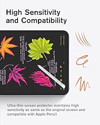 KCT [2 Pack] Paperfeel Screen Protector Compatible