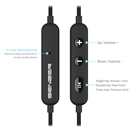 Senzer-S10-Earbuds-Noise-isolating-Earphones-Bass-In-Ear-Headphones-with-Microphone-for-iPhone-Android-Smartphones