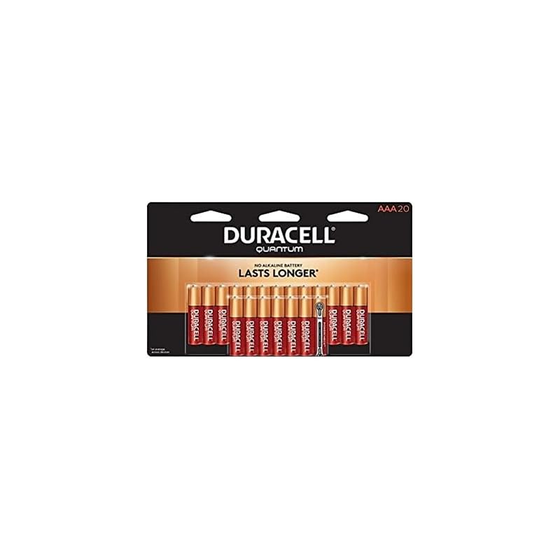 Duracell Quantum Alkaline Batteries, AAA 20 pack 2023 reviews Whydis