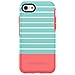 OTTERBOX Symmetry Series Case for iPhone SE (2nd Gen - 2020) & iPhone 8/7 - Frustration FRe Packaging - Aqua Mint/Candy Pink DIP Graphic