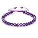BRCbeads Gemstone Beaded Bracelets Natural Birthstone Healing Power Crystal Macrame Adjustable 7-9 Inch Gift Box