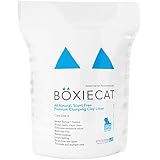 Boxiecat Premium Clumping Clay Cat Litter, 16-pounds