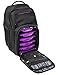 6 Pack Fitness Expedition Backpack W/ Removable Meal Management System 500 Black/Neon Purple w/ Bonus ZogoSportz Cyclone Shaker