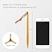 Terra Hiker Ultra-lightweight Tent Stakes, Stake Kit with Pulling Cords & Carrying Pouch, 18 cm Long Aluminum Alloy Tent Pegs for Camping Tent