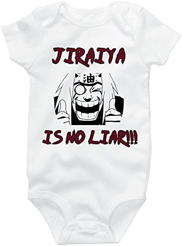 Jiraiya is No Liar Naruto Parody Cute Onesie Funny Baby Bodysuit