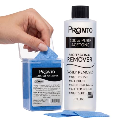 PRONTO Pure Acetone Nail Polish Remover