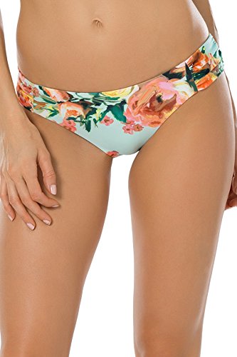 Becca by Rebecca Virtue Women's High Tea Tab Side Hipster Bikini Bottom