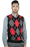 Blue Ocean Argyle Sweater Vest
