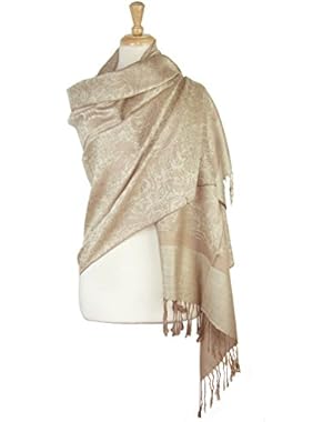 Paisley Jacquard Pashmina Shawl Wrap Scarf Stole