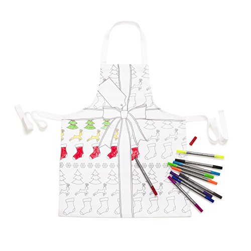 Doodle Chirstmas Apron - Adult