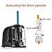 SMARTRO Electric Pencil Sharpener Best Heavy Duty Helical Steel Blade for Artists Kids Adults Colored Pencils