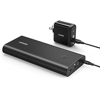 Anker PowerCore+ 26800, Premium Portable Charger, High Capacity 26800mAh External Battery with Qualcomm Quick Charge 3.0 (in- and output), Includes PowerPort+ 1 Wall Charger