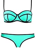Imilan Luxury Push up Bright Diving Suit Neoprene Bikini Set Swimsuit Swimwear