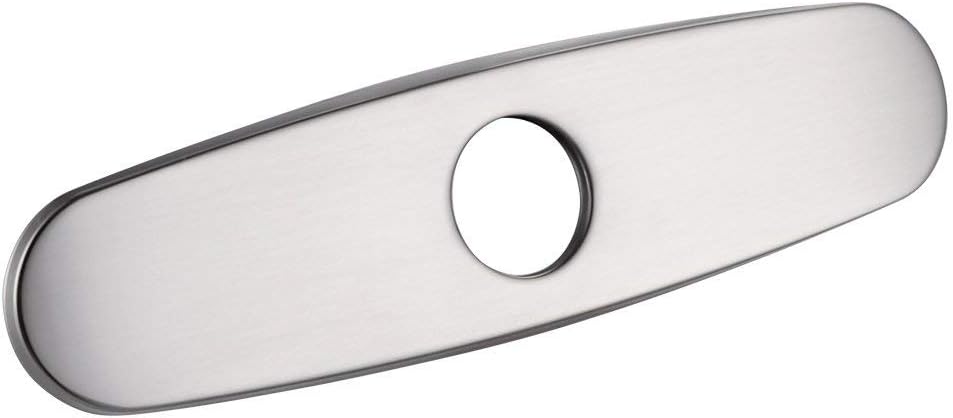 Kitchen Sink Faucet Hole Cover Deck Plate Escutcheon, Delle Rosa Brushed Nickel Sink Hole Cover