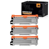 JARBO Compatible Toner Cartridges Replacement for Brother TN630 TN-630 TN660 TN-660, 3 Black, High Yield, for HL-L2300D HL-L2320D HL-L2380DW HL-L2340DW MFC-L2700DW MFC-L2720DW MFC-L2740DW Printer