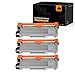 JARBO Compatible Toner Cartridges Replacement for Brother TN630 TN-630 TN660 TN-660, 3 Black, High Yield, for HL-L2300D HL-L2320D HL-L2380DW HL-L2340DW MFC-L2700DW MFC-L2720DW MFC-L2740DW Printer