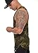 YoungLA Long Tank Tops Men Muscle Shirt Gym Training 306 Cmgrn M Camo Green