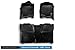 MAXLINER Floor Mats 2 Row Liner Set Compatible with 2007-2013 Chevrolet Silverado 1500