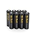 Mr.Batt AA Rechargeable Batteries, NiMH High Capacity Low Self Discharge (8 Pack)