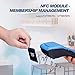 LOSRECAL Android POS Terminal Receipt Printer, Handheld PDA Receipt Printers with 5 inch Touch Screen Bluetooth WiFi 3G NFC Data Terminal Collector Barcode Portable Printers Built-in All-in-One