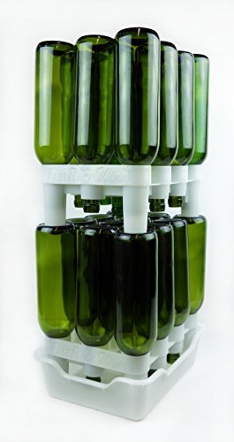 image for FastFerment FastRack Bomber Tray Wine Bottle Cleaning and Drying Rack,