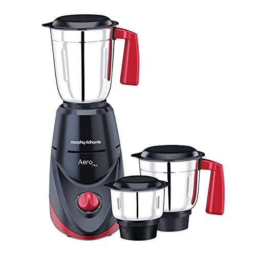 Aero Plus 500-Watt Mixer Grinder Morphy Richards with 3 Jars