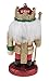 Clever Creations Gold King 6 Inch Traditional Wooden Nutcracker, Festive Christmas Décor for Shelves and Tables