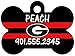 NCAA Dog Tag Pet Id Tag Personalized w/ Name & Number (Georgia Bulldogs)
