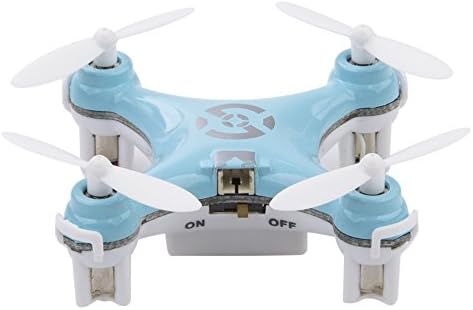Electronictechcrafts New Hot Cheerson CX10 CX-10 4-Channel 2.4GHz 6-Axis RC Quadcopter UFO Blue