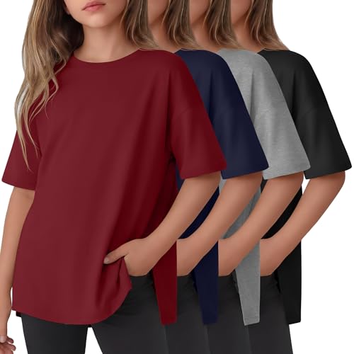 Yooo's Vivi Girls 4 Pack T-Shirts