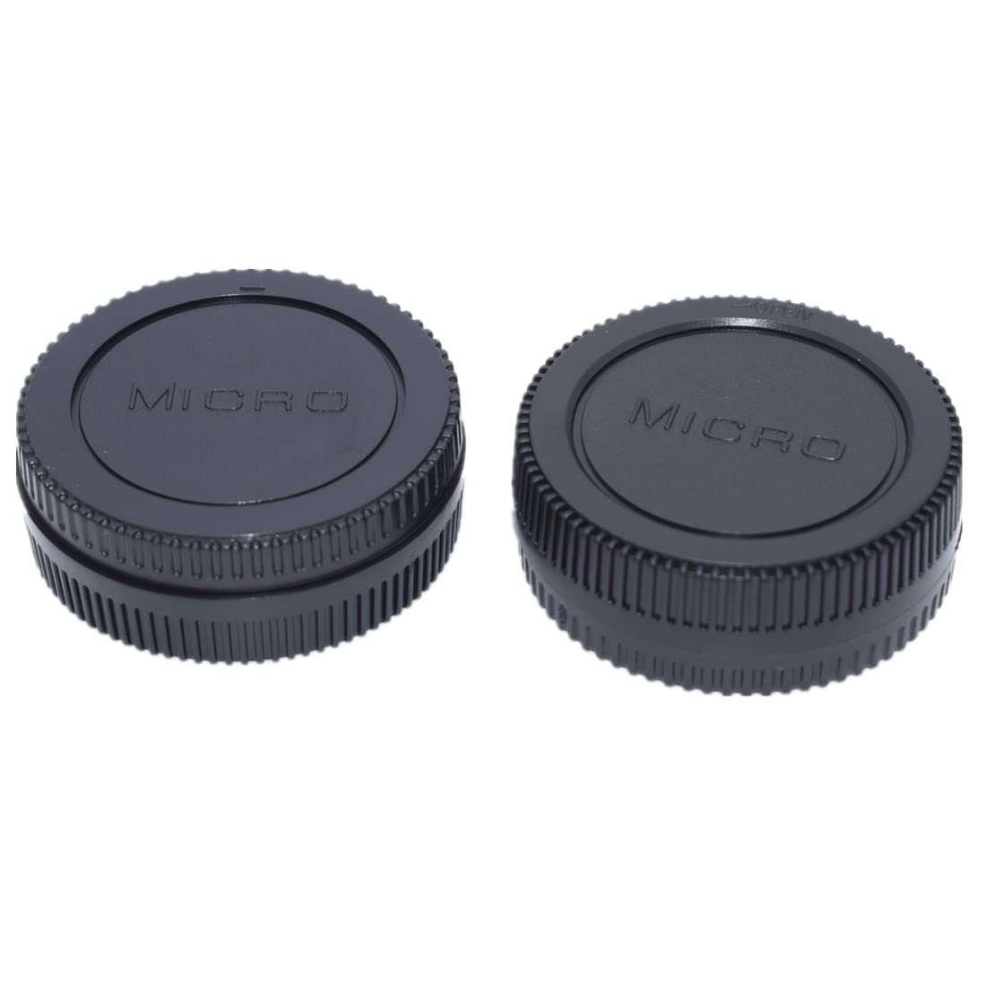 M4/3 Body Cap&Camera Rear Lens Cover Compatible for
