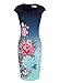 Vfemage Womens Elegant Floral Printed Cocktail Party Casual Sheath Dress