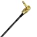 WORLDS BEST CABLES 6 Units - 9 Inch - Pedal, Effects, Patch, Instrument Cable Custom Made Made Using Mogami 2319 Wire and Eminence Gold Plated ¼ inch (6.35mm) R/A Pancake Type Connectors