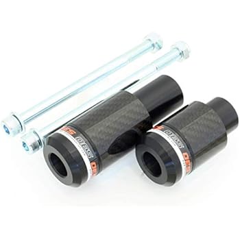 OES Carbon Frame Sliders 2017 2018 2019 Kawasaki Z650 Pair (Orange)