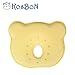 KSB 9 Inches Blue Soft Memory Foam Baby Pillow Head Positioner Neck Support,Prevent Flat Head Syndrome For 3 Months To 1 Year Old Infant (Bear Shape,Includes Pillow Case)
