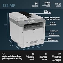RICOH 132 / C125 Multi-Function Laser Printers