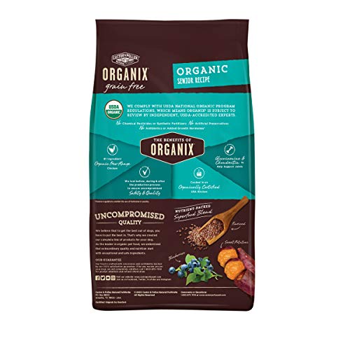 Castor & Pollux ORGANIX Grain Free Organic Senior Recipe Grain Free Dry