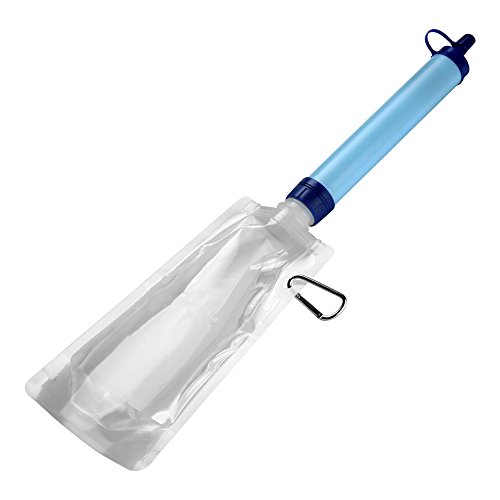 Mersuii Personal Water Filter Straw,Portable Straw Water Filter for Camping, Hiking, Travel or Backpacking (Water Filter Straw) - Thumbnail 5