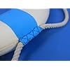 Decorative-White-Lifering-with-Light-Blue-Bands-15-Life-Saving-Ring-Beach-Living