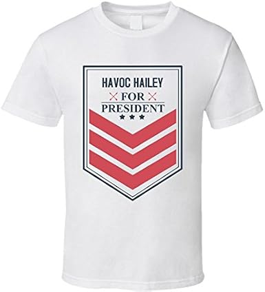 Havoc Hailey for President Funny Best Ever Female Porn Star Cool Fan T