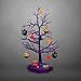 Halloween LED Sparkle Tree with Cats, Pumpkins And Spiders- 19