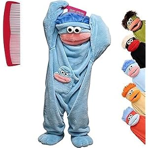 Big Mouth Monster Onesie Adult Funny Plush Pajamas Silly Hooded Jumpsuit | Monster Onesie Adult,Oversized One Piece Jumpsuit,