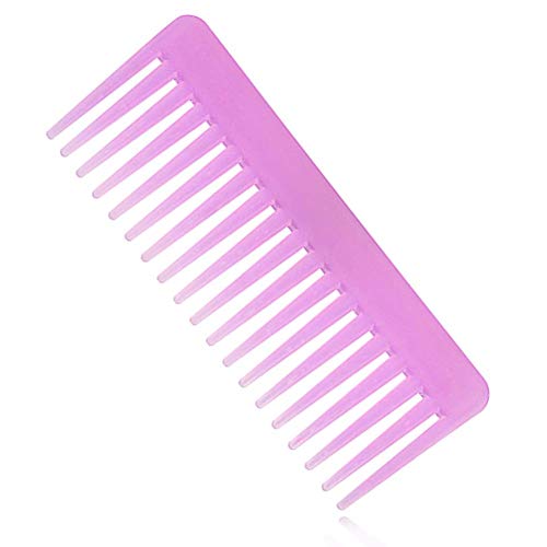 Wide Tooth Comb for Curly Hair Wet Dry Hair, No Handle Detangler Comb