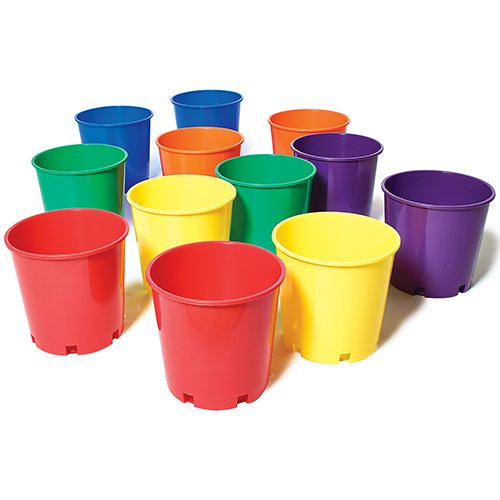 US Games Color My Class Buckets (12-Pack)