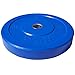 TITAN FITNESS 35 lb Olympic Bumper Plate Blue Benchpress Strength Training Power