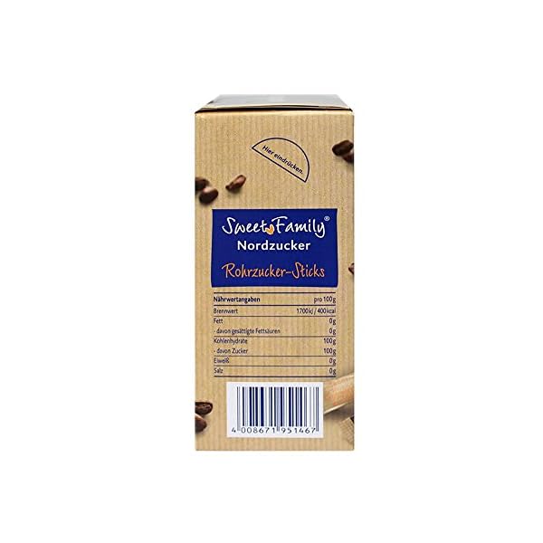 Sweet Family Rohrzucker-Sticks, 250g 1er Pack – Bild 3