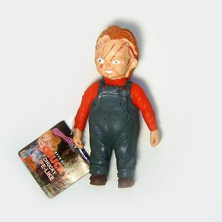 Stretchable Rubber Seed of Chucky Figure